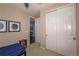 Neutral bedroom with a closet, and adjacent room at 915 N Waterloo Ct, Aurora, CO 80018