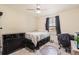 Bedroom with a double bed, dresser, and desk at 9308 Inca Dove Cir, Littleton, CO 80125