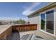 Outdoor deck area, great for entertaining and enjoying neighborhood views at 10510 Inspiration Dr, Parker, CO 80138