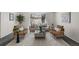 Cozy living room featuring modern furniture, neutral tones, and a large window that provides great light at 1280 Sable Blvd, Aurora, CO 80011