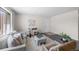 Comfortable living room featuring neutral tones, modern decor, and plenty of natural light at 1280 Sable Blvd, Aurora, CO 80011