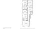 Detailed floor plan showcasing the layout of the second floor, including the primary bedroom, and laundry room at 9391 E 59Th North Pl, Denver, CO 80238