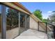 A modern balcony offers views of the neighborhood at 3299 Lowell Blvd # 204, Denver, CO 80211