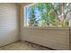 Outdoor balcony with views of trees at 8707 E Florida Ave # 709, Denver, CO 80247