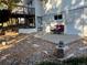 Backyard patio with outdoor seating and well-maintained landscaping at 2789 S Ivan Way, Denver, CO 80227