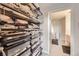 Well-organized walk-in closet with ample shelving and storage at 2100 16Th St # 408, Denver, CO 80202