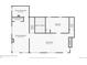 Floor plan of the second floor with a living room, bedroom, and main bedroom at 9506 S Deer Creek Canyon Rd, Littleton, CO 80127