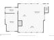 Floor plan of the third floor showing a bathroom, bedroom, office, and Gathering room at 9506 S Deer Creek Canyon Rd, Littleton, CO 80127