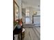 Inviting entryway with a staircase, stylish gray flooring, and modern decor, creating a warm welcome at 13612 Plaster Cir, Broomfield, CO 80023