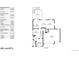 Layout of floor 1 featuring a kitchen, living room, dining area and garage at 9804 N Crystal Lake Dr, Littleton, CO 80125