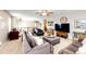 Upstairs loft area with a seating area, desk, and tv entertainment space at 5550 Fox Meadow Ave, Highlands Ranch, CO 80130
