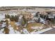 House with large backyard and driveway, viewed from above at 7285 Sagebrush Dr, Parker, CO 80138