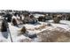 House with large backyard and trampoline, viewed from above at 7285 Sagebrush Dr, Parker, CO 80138