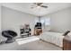 Well-lit bedroom with large window and ample floor space at 7285 Sagebrush Dr, Parker, CO 80138