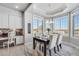 Breakfast nook with a view and seating for four at 7285 Sagebrush Dr, Parker, CO 80138