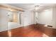 Cozy living room showing hardwood floors and an open layout at 3593 S Kittredge St # E, Aurora, CO 80013
