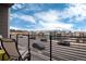 Private balcony overlooking the community and street at 2615 Mayotte Way, Castle Rock, CO 80109