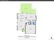 Detailed floor plan showcasing the layout of the first level with a kitchen, living room, and garage at 1052 Northampton Ct, Highlands Ranch, CO 80126
