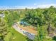 Playground with colorful equipment, surrounded by mature trees and green spaces at 1052 Northampton Ct, Highlands Ranch, CO 80126
