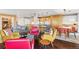 Spacious living room featuring modern decor, hardwood floors, and an open floor plan at 4570 E Yale Ave # 1104, Denver, CO 80222