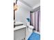 Modern bathroom featuring a new vanity, toilet, and shower at 710 S Alton Way # 5A, Denver, CO 80247