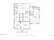 Detailed floor plan showcasing the layout of the home with labeled rooms and dimensions at 1256 Ulster St, Denver, CO 80220