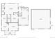 Complete home floor plan showing layout with dimensions for kitchen, bedrooms, living spaces, and the detached garage at 1256 Ulster St, Denver, CO 80220