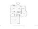 Detailed floor plan showcasing the layout of the home's first floor at 1898 Wilson Cir, Erie, CO 80516