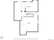 Basement floor plan with recreation room, hall, and unfinished basement space at 1385 Candleglow St, Castle Rock, CO 80109