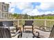 Deck featuring cushioned outdoor seating, perfect for entertaining and relaxation at 1385 Candleglow St, Castle Rock, CO 80109
