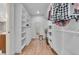 Extensive walk-in closet with storage and shelving, perfect for organizing apparel at 1385 Candleglow St, Castle Rock, CO 80109