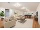 Finished basement with a lounge area and a pool table for entertainment at 2644 S Krameria St, Denver, CO 80222