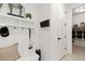 Entryway with bench, hooks, and storage, offering a functional and welcoming space at 1369 E Witherspoon Dr, Elizabeth, CO 80107