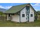 Exterior view of barn at 6145 S Perry Park Rd, Sedalia, CO 80135