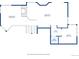Second floorplan with living room, Gathering room, and additional room; layout offers flexible living options at 5797 S Laredo Ct, Centennial, CO 80015