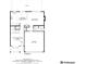 Second floor plan featuring an open-concept kitchen/dining and living room layout and a garage at 9810 Mulberry Way, Highlands Ranch, CO 80129