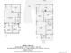 Detailed floor plan showcasing the layout of both floors, including room dimensions and patio areas at 1351 Brentwood St, Lakewood, CO 80214