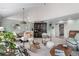 Inviting living room featuring beautiful views, a comfortable seating area, and stylish decor at 5271 N Mesa Dr, Castle Rock, CO 80108