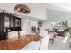Inviting living room featuring beautiful views, a comfortable seating area, and stylish decor at 5271 N Mesa Dr, Castle Rock, CO 80108