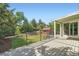 Elevated deck offering views of the yard and a red outbuilding at 1183 S Pierson Ct, Denver, CO 80232
