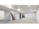 Finished basement with gray carpet, a wet bar, and recessed lighting at 10452 Washington Way, Northglenn, CO 80233