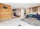 Large bedroom adjacent to a sitting area with a fireplace creating a cozy retreat at 159 Lake Rd, Idaho Springs, CO 80452