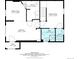 Basement floor plan featuring a bedroom, sitting room, utility room, bathroom, and sauna at 159 Lake Rd, Idaho Springs, CO 80452