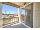View from the balcony highlighting the outdoor space and neighborhood scenery at 1732 Aspen Meadows Cir, Federal Heights, CO 80260
