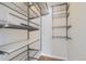 Walk-in closet with custom shelving at 3420 Tennyson St # 105, Denver, CO 80212