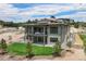 Spacious backyard with a large deck perfect for outdoor entertaining at 6196 Oxford Peak Ln, Castle Rock, CO 80108