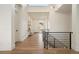 Spacious entryway with contemporary design and hardwood flooring at 6196 Oxford Peak Ln, Castle Rock, CO 80108