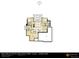 Lower level floor plan for Back Tees at the Village Castle Pines, showcasing layout of bedrooms, baths, and living spaces at 6196 Oxford Peak Ln, Castle Rock, CO 80108