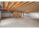 Unfinished basement providing ample space and potential for customization at 23312 E Chestnut Pl, Aurora, CO 80016