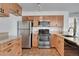 Well-equipped kitchen with stainless steel appliances and ample cabinet space at 4802 E Kentucky Ave # E, Denver, CO 80246